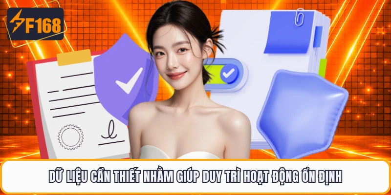 Dữ liệu cần thiết nhằm giúp duy trì hoạt động ổn định